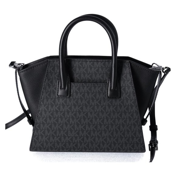 Michael Kors Avril Small Logo Top-Zip Satchel - Picture 5 of 10